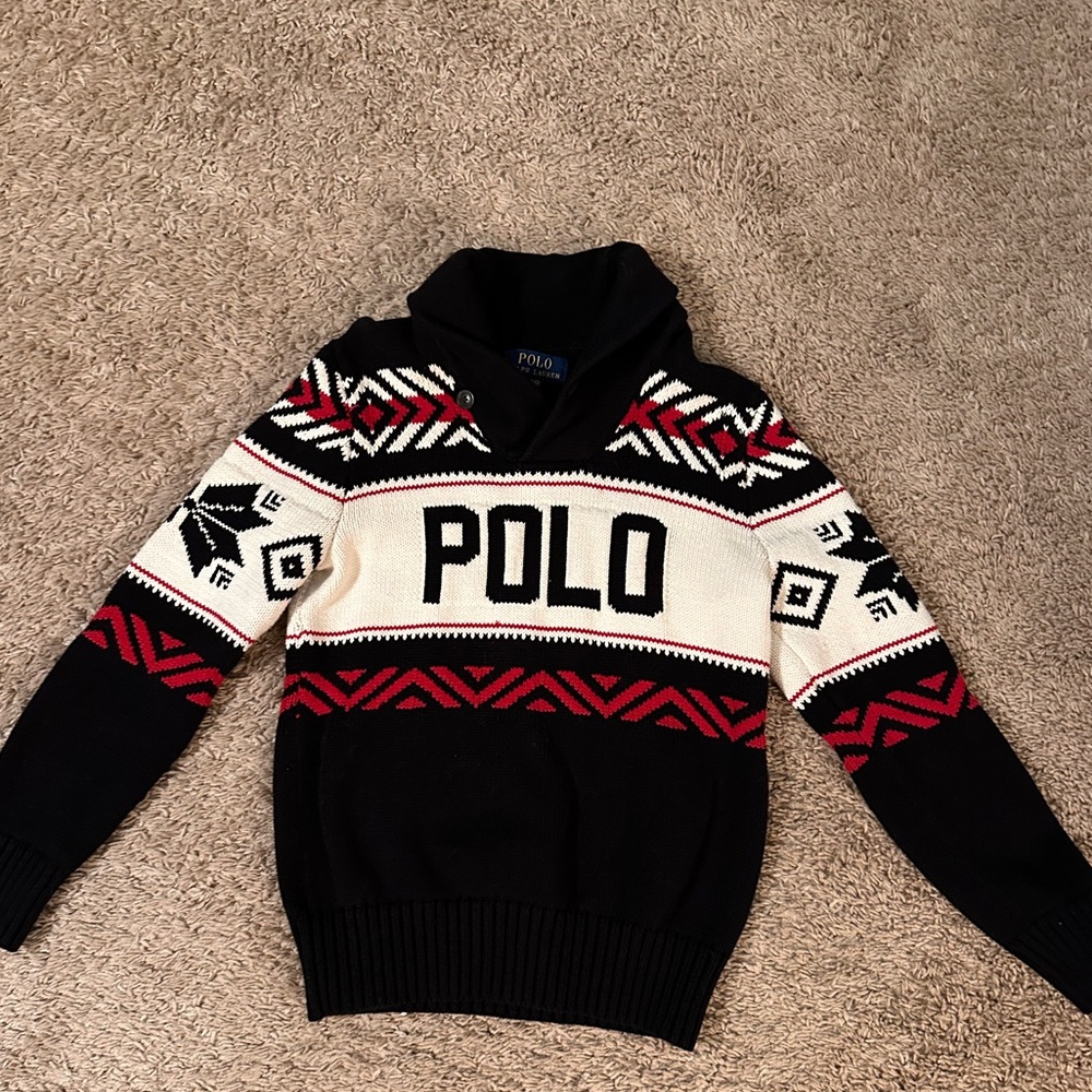 NWOT boys polo Ralph Lauren sweater size 10-12